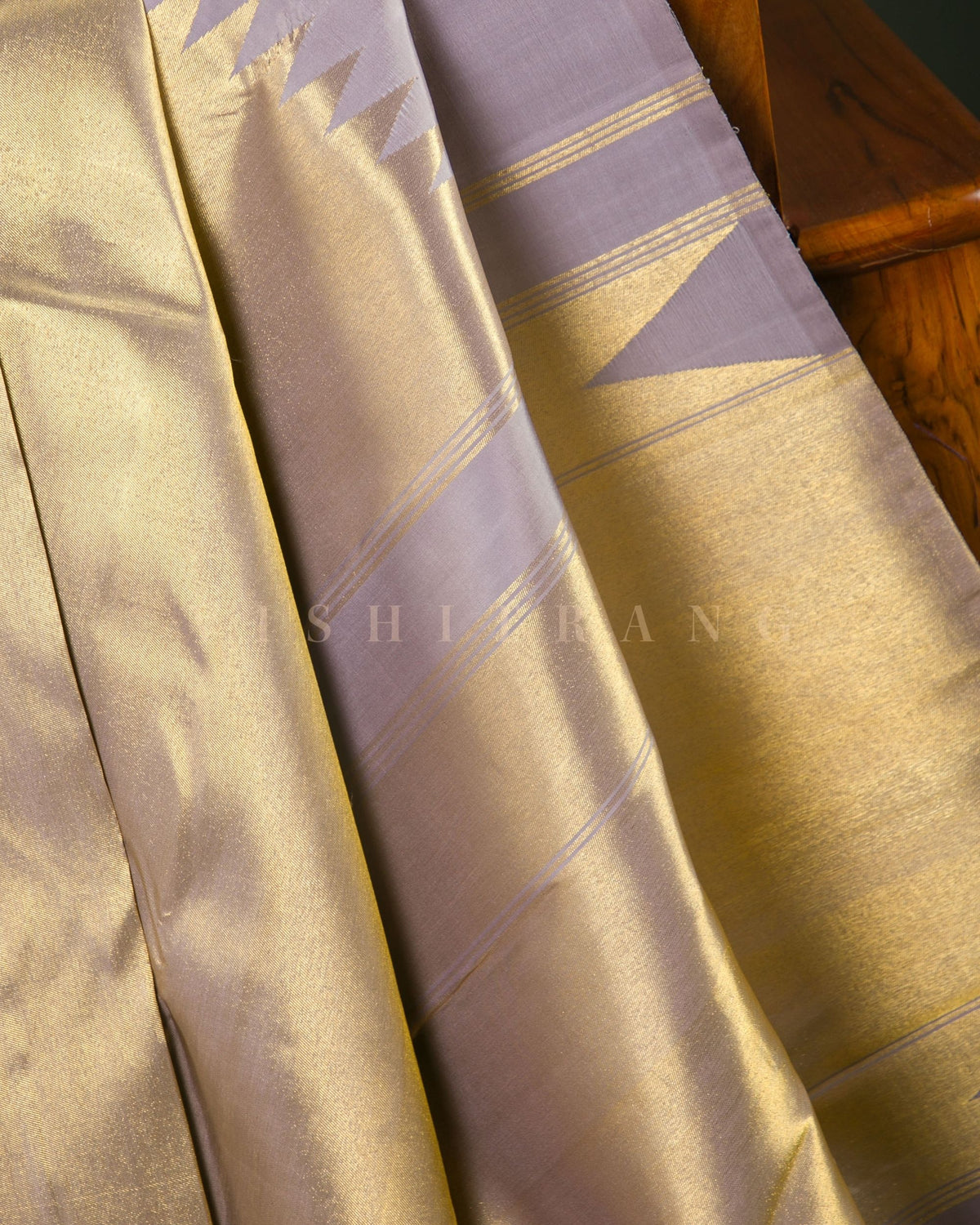 Vishitrang Lavender Kanjivaram Silk Sari EK-26-002