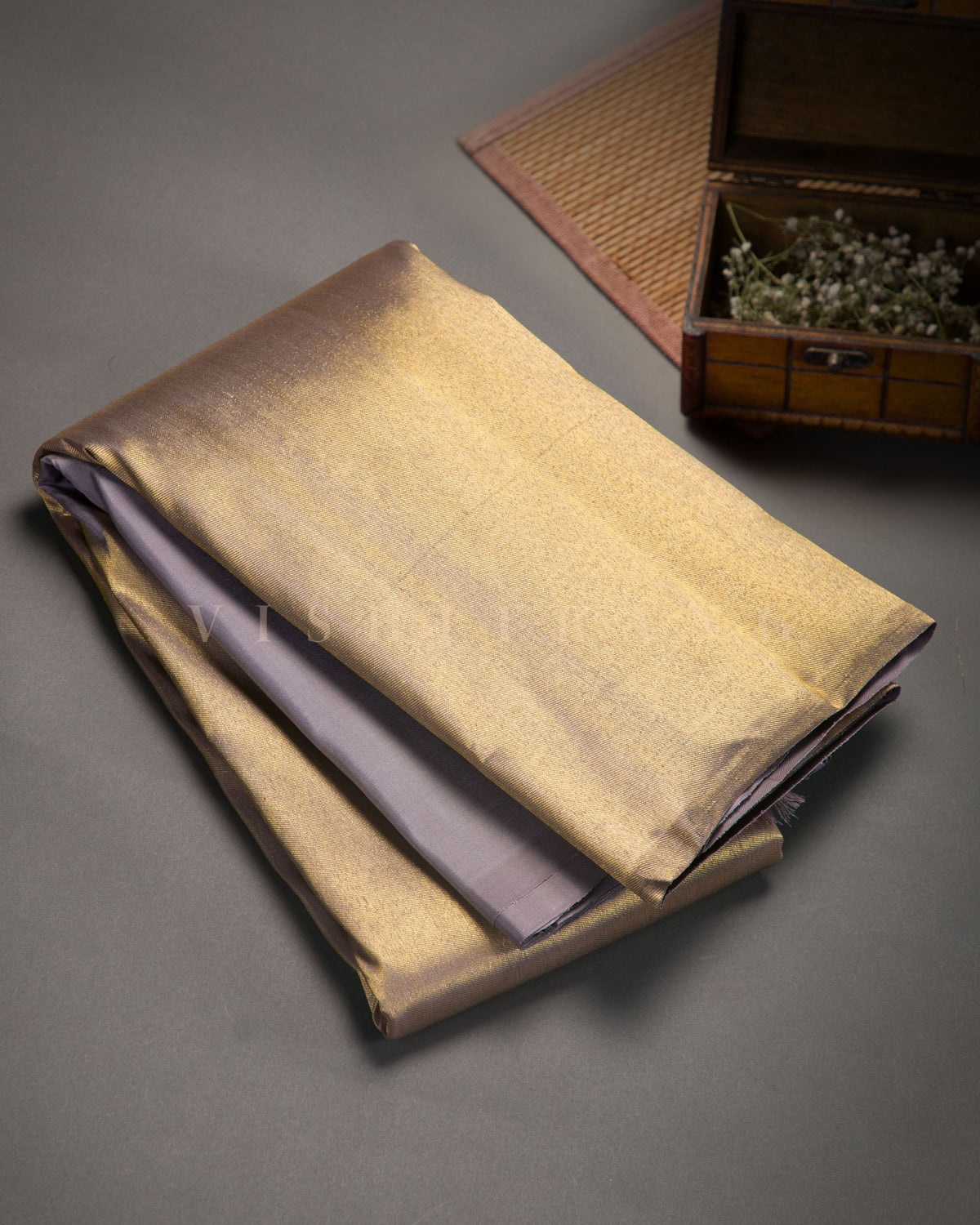 Vishitrang Lavender Kanjivaram Silk Sari EK-26-002