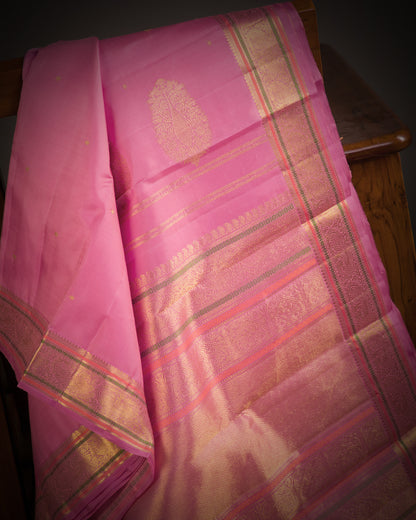 Vishitrang Lilac Kanjivaram Silk Sari CH-26-002